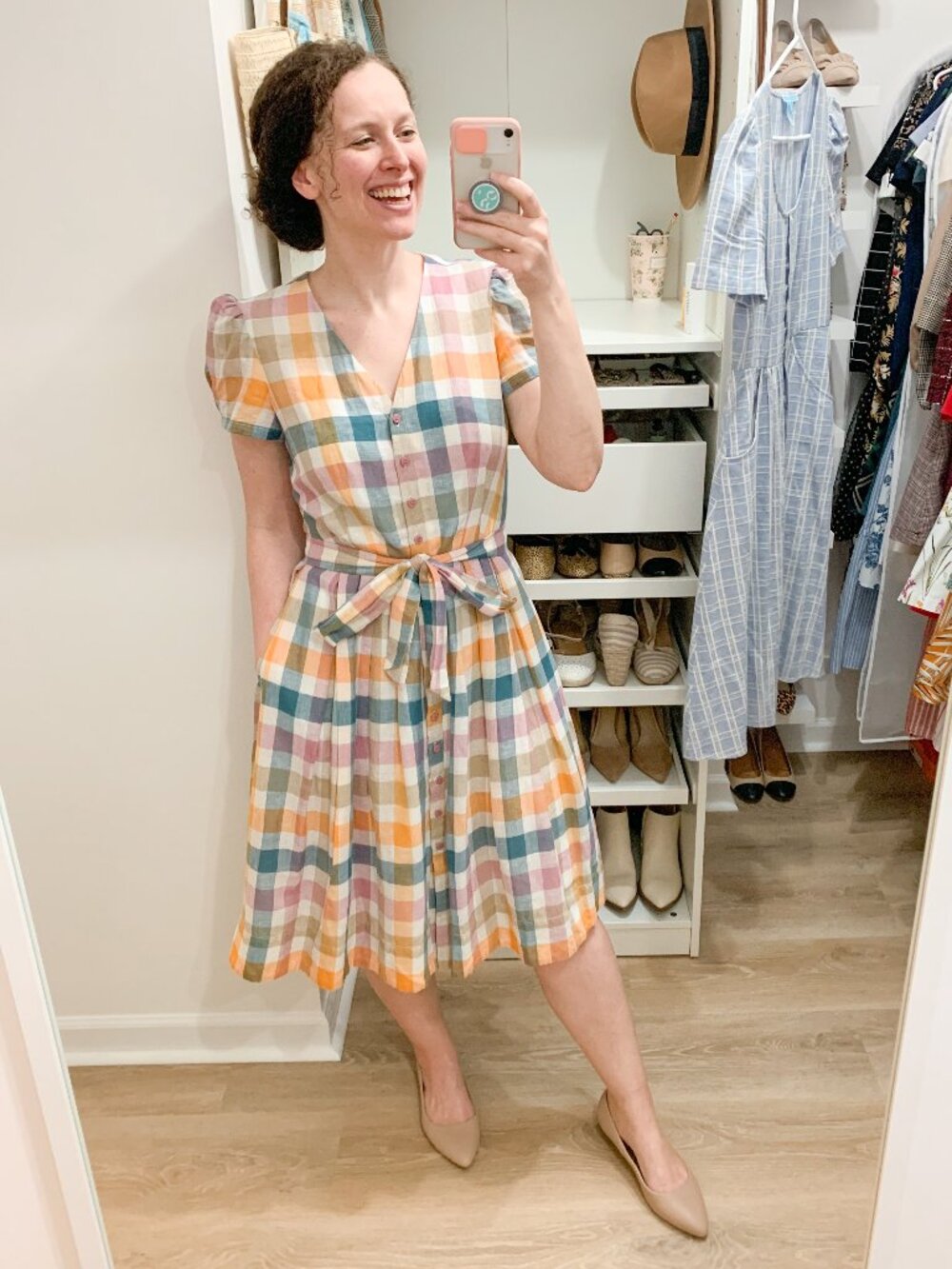 Gal Meets Glam POPPY Plaid Dress